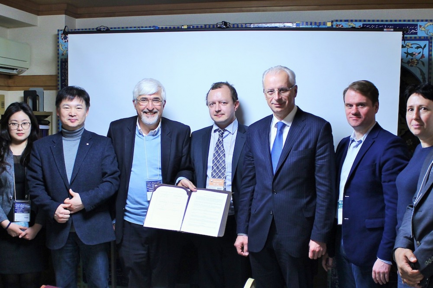 Signing International MOU over the Holding of first INO